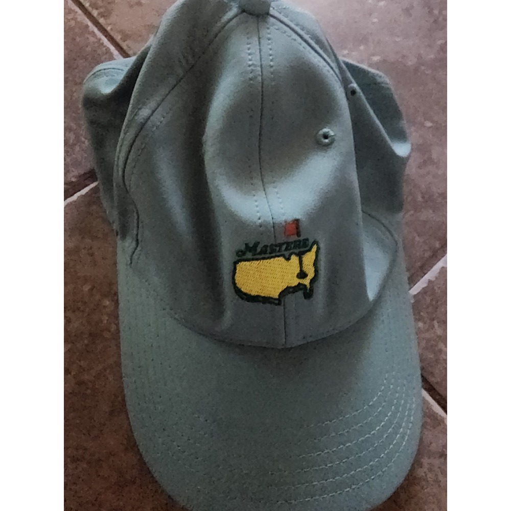Masters Golf Hat Ahead Seafoam Green Adjustable Performance Tournament Cap